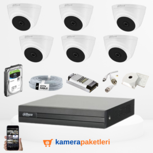 Dahua İç 6 Kamera