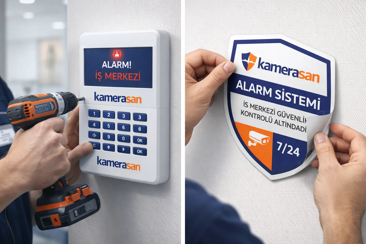 İş merkezi alarm sistemi referansı